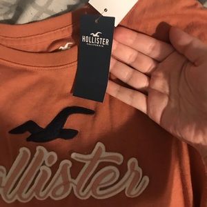 hollister logo tee